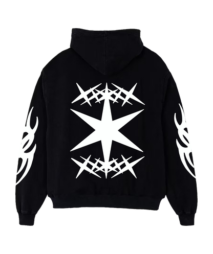 RETRO STAR OVERSIZED HOODIE