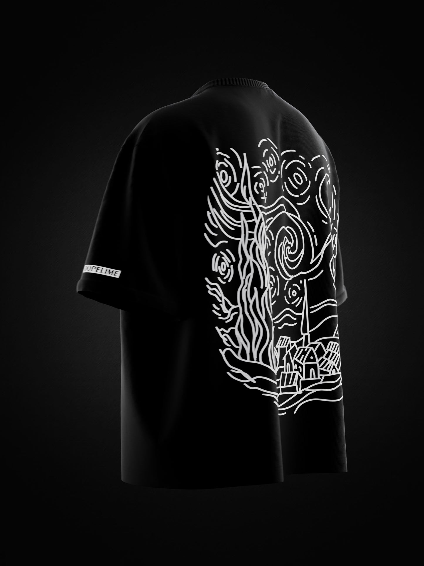 SCENERY OVERSIZED T-SHIRT