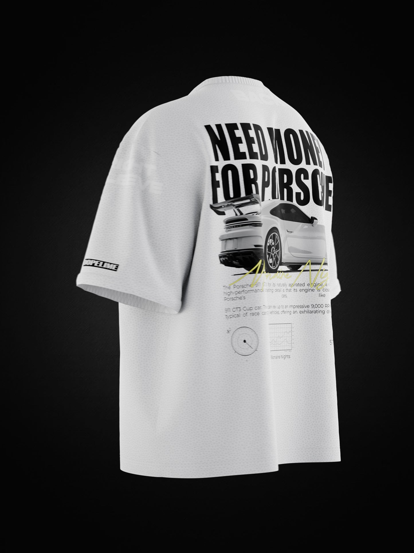 PORSCHE 911 OVERSIZED T-SHIRT